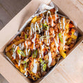Loaded Curly Fries (Smokey Chicken)