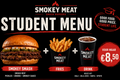 Smash Student Menu 11,50