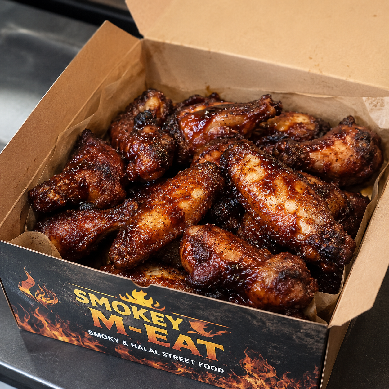 Smoked Chicken Wings 6stuks