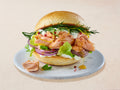 Smokey Salmon Burger